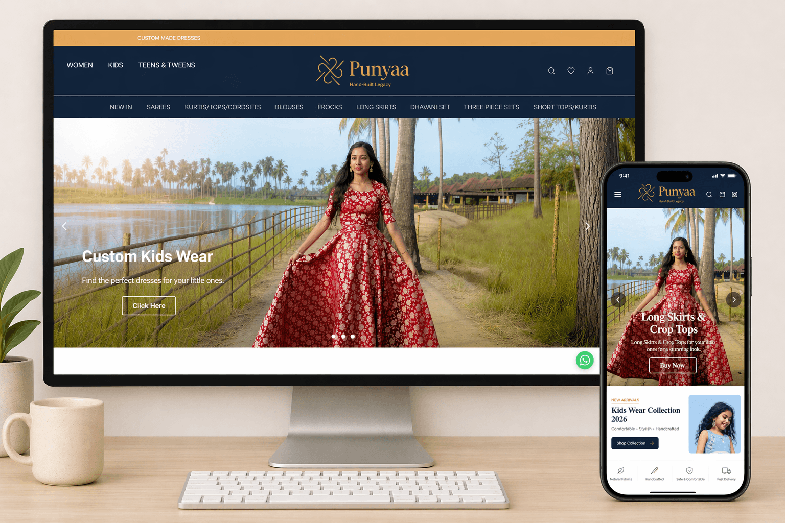 PUNYA E- COMMERCE WEBSITE